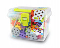 Klocki Meli Constructor Travel Box 250 el. Zestaw z Kołami