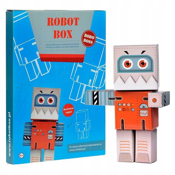 ART AND PLAY Robot Box BOSS Zabawka