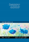 Blok do akwareli A4 250g 10 kartek Happy Color