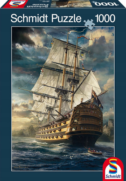 Puzzle Schmidt Spiele 1000 el. Premium Quality Żagle w Górę G3