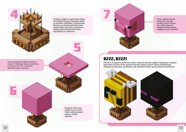 Minecraft Superkompaktowe Konstrukcje Thomas McBrien 8+ HarperKids