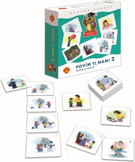 OPOWIEM CI MAMO 2 Gra Edukacyjna Budowanie Opowieści 3+ Alexander 0380