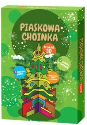 Piaskowa Choinka Praca Zbiorowa - Zestaw Kreatywny DIY z Piaskiem
