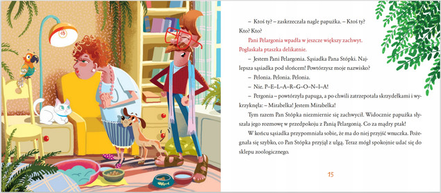 Pan Stópka i papuga ze Szmaragdowej Wyspy