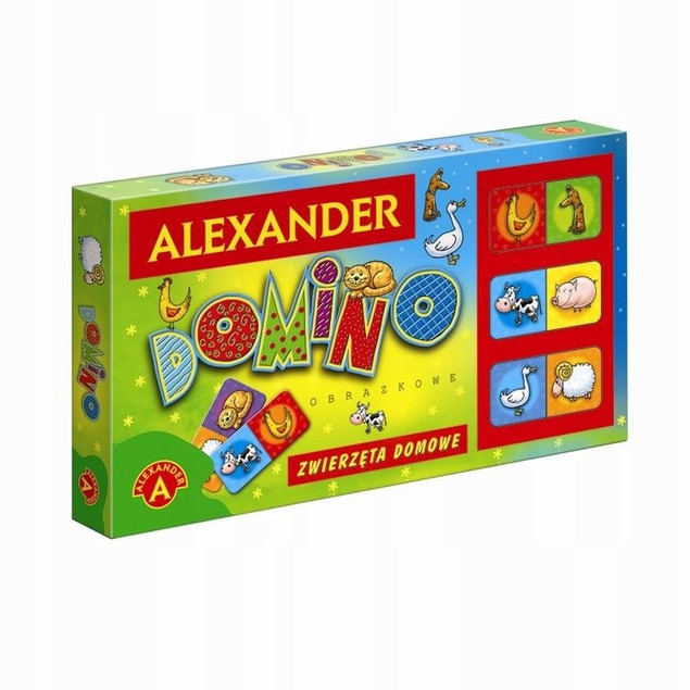 Domino Zwierzęta Domowe Alexander