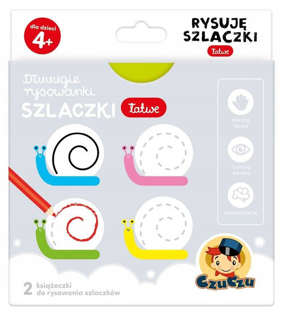 Dłuuugie Rysowanki SZLACZKI - CzuCzu