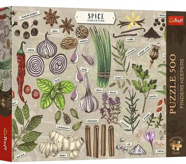 Puzzle 500 Finders Keepers: Przyprawy TREFL Trefl_1
