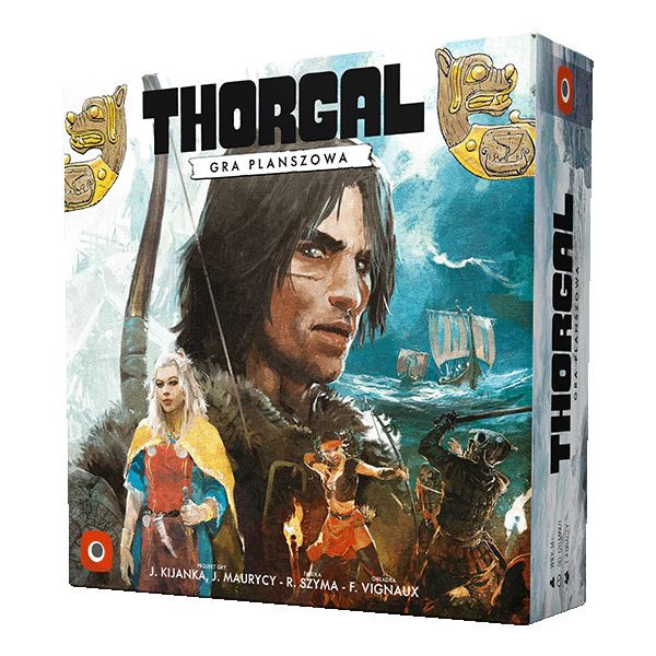 Thorgal Gra Planszowa Portal Games - Kooperacyjna Przygoda