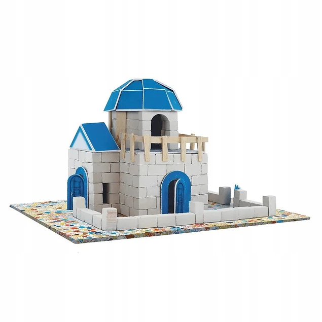Klocki Trefl Brick Trick Travel Santorini budynek