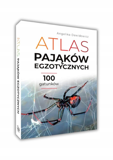 ZESTAW Atlas PAJĄKÓW + Atlas PAJĄKÓW EGZOTYCZNYCH 200 Gatunków SBM (TW)