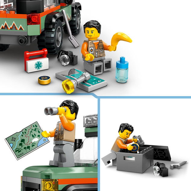 LEGO City Górska ciężarówka terenowa 4x4 (60447) z wyciągarką