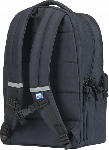 Plecak szkolny wielokomorowy Oxford czarny 26 l_4