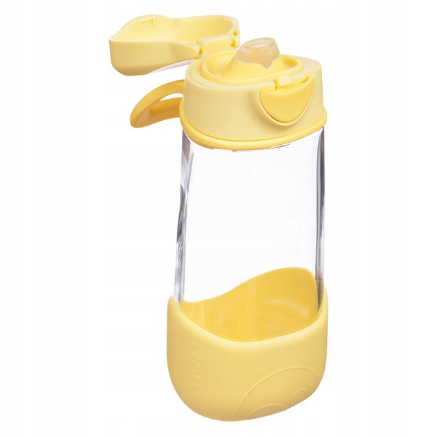 Zestaw B.Box Lemon Twist: Sportowa Butelka Tritanowa 450 ml + Mini Lunchbox dla Dzieci