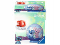 Puzzle 3D RAVENSBURGER Disney Stitch 3 Kula 11599 (54 elementy)