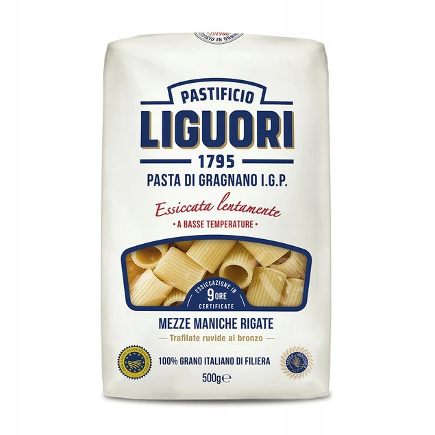 Makaron rurki Liguori Mezze Maniche Rigate 500g