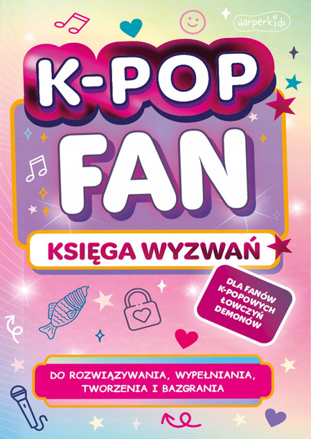 K-POP FAN Księga wyzwań Praca zbiorowa