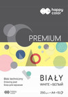 Blok techniczny A4 250g biały