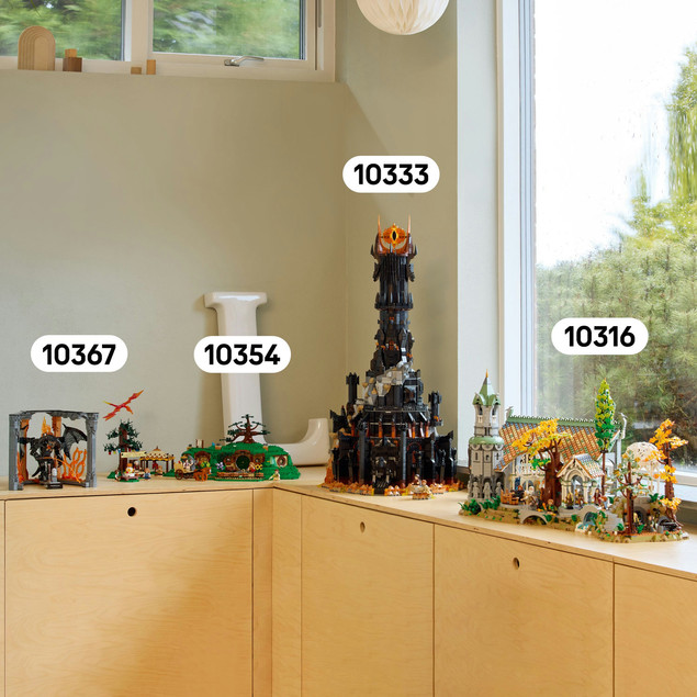 LEGO Icons Władca Pierścieni: Book Nook z Balrogiem 10367