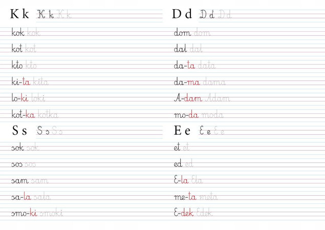 Zabawa Sylabami Małego Smyka Przeczytaj I Napisz + 74 Naklejek BooksAndFun