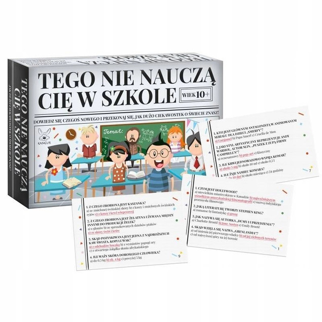 2w1 Tego nie nauczą Cię w szkole + Dzieci kontra rodzice - Kangur