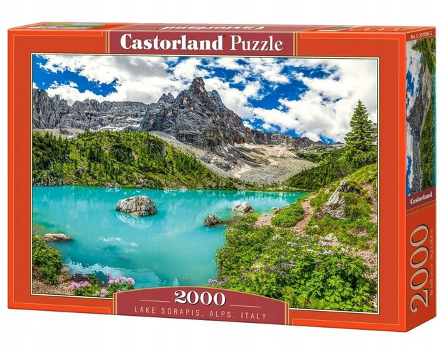 Puzzle Castorland Jezioro Sorapis 2000 elementów