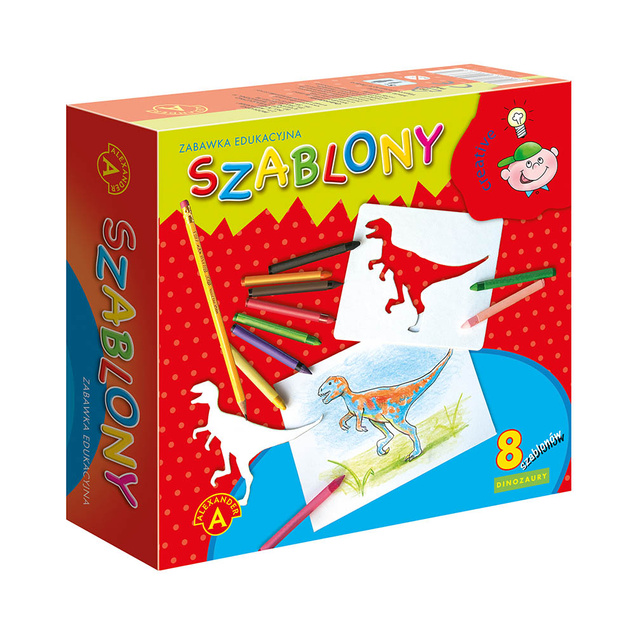 Alexander, Zabawka edukacyjna, SZABLONY DINOZAURY