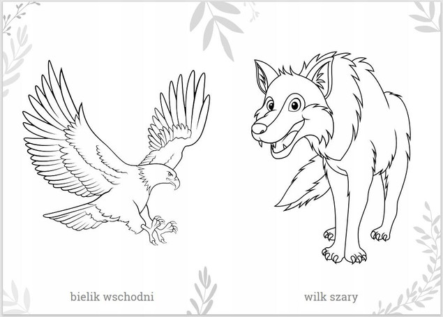 Maluszkowe malowanie. Zwierzęta chronione w Polsce