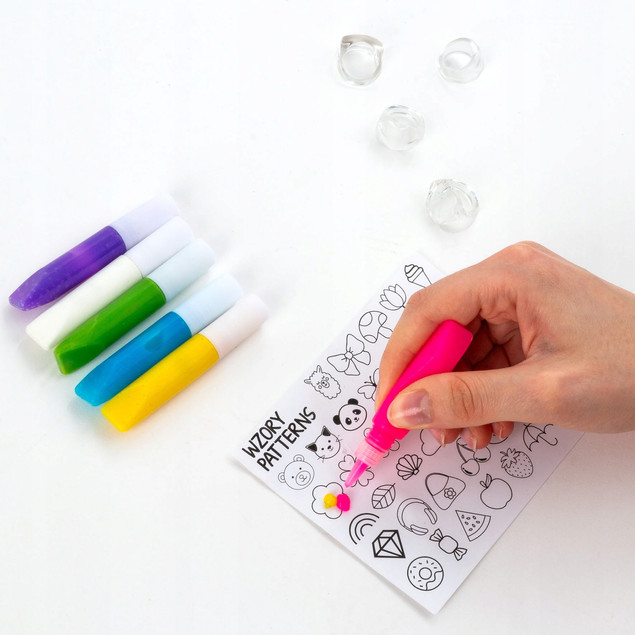 Pierścionki DO OZDABIANIA Dla Miłośników Mowy Kidea