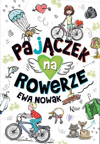 Pajączek Na Rowerze Ewa Nowak KOLOROWA Klasyka TW Greg