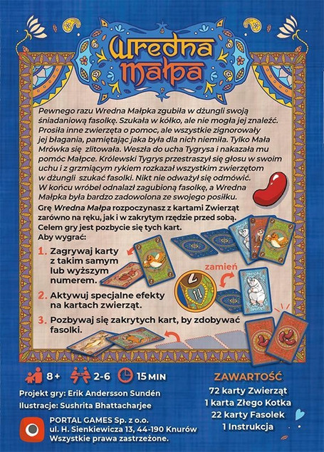 Wredna małpa Portal Games