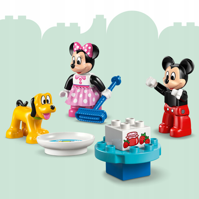 LEGO DUPLO 10465 Klub Myszki Miki z Minnie i Pluto – Zestaw dla Maluchów