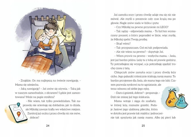Wnętrze książki, ilustracja