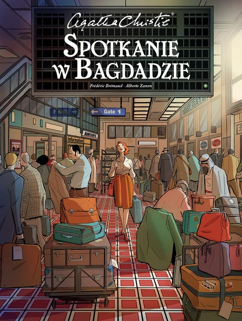 Agatha Christie. Spotkanie w Bagdadzie Komiks Praca zbiorowa Egmont