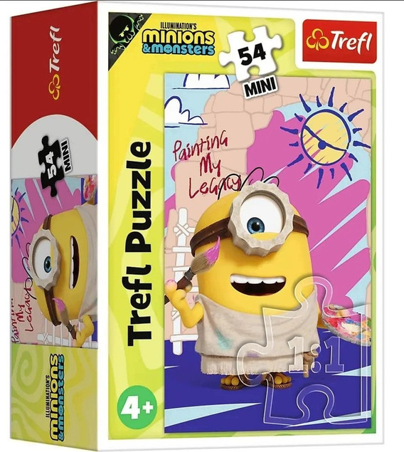 Puzzle Trefl 1 elementów Puzzle 54 Mini Minions&Monsters 1 TREFL