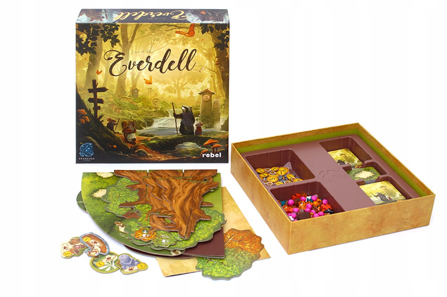 EVERDELL (EDYCJA POLSKA) Gra Rodzinna Planszowa 13+ Rebel