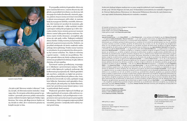 Dziki Ogród Łukasz Łuczaj Nasza Księgarnia