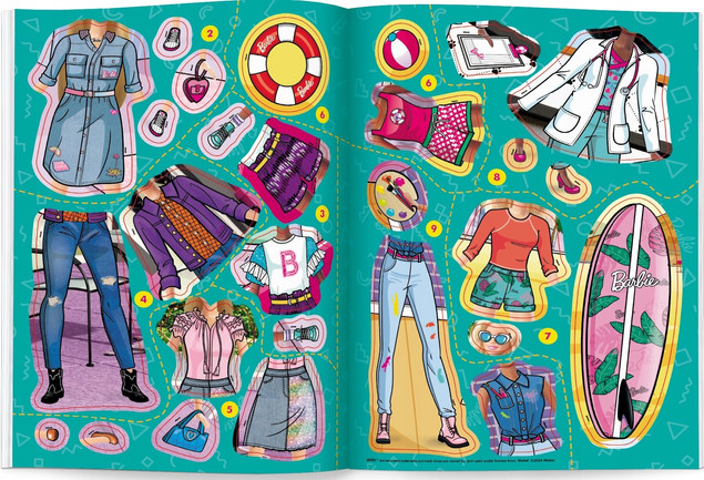 Barbie. Brokatowe Ubieranki Praca zbiorowa