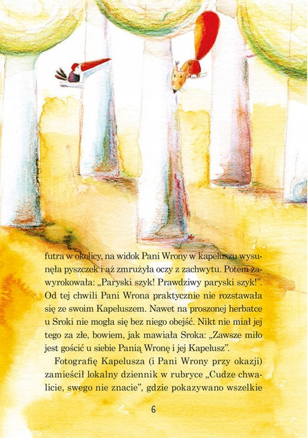 Kapelusz pani Wrony Danuta Parlak