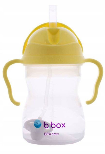 b.box Bidon ze słomką Gelato Banana Split 6 m+ 240 ml