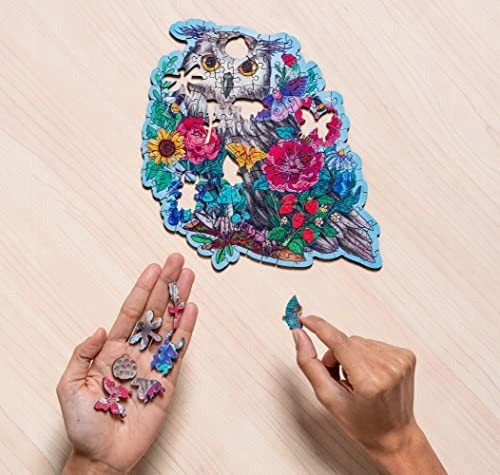 PUZZLE DREWNIANE 150 SOWA