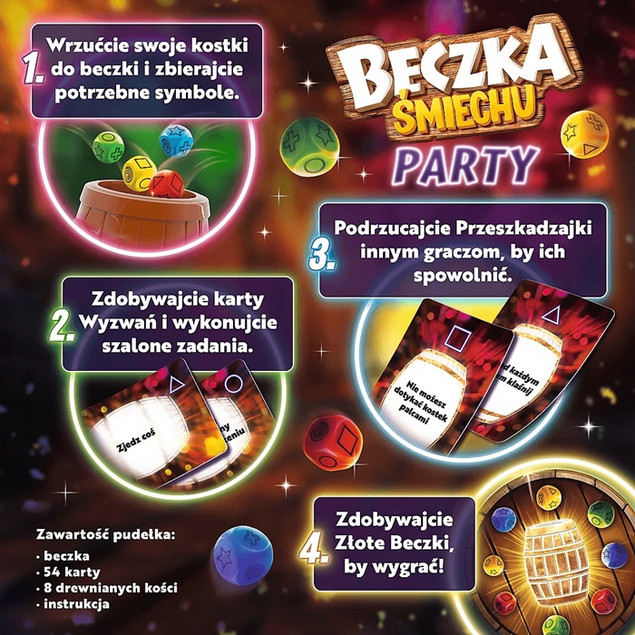 Gra planszowa Beczka Śmiechu Party Trefl