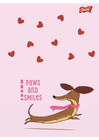 Zeszyt szkolny A5 32 kartki Lovely Dachshund