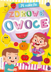 Kolorowanka Zdrowe Owoce + Naklejki BooksAndFun