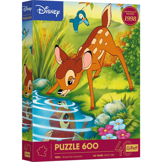 PUZZLE 600 40lecie Trefl-Bambi 37600 Trefl