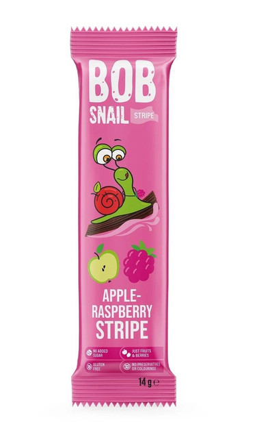 Paski Owocowe Jabłkowo-Malinowe Bob Snail