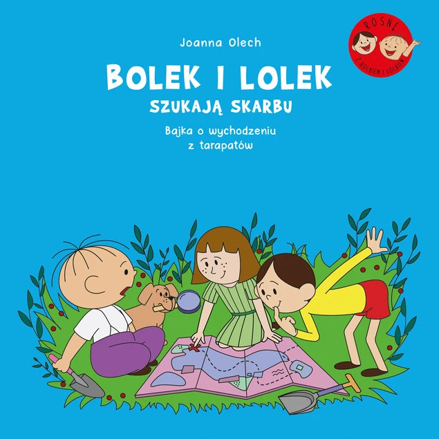 Bolek i Lolek szukają skarbu - okładka