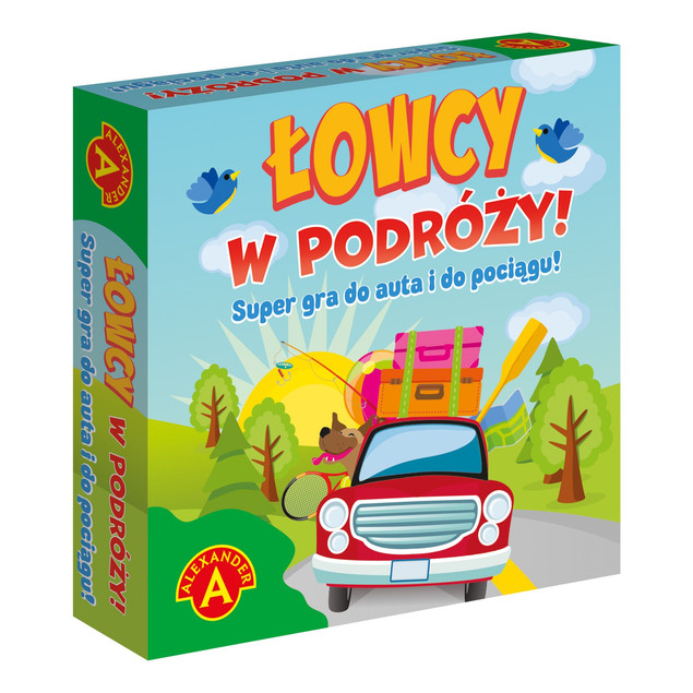 ŁOWCY W PODRÓŻY KARTY GRA DO AUTA POCIĄGU,SAMOLOTU,PODRÓŻY DZIECI NA NUDĘ