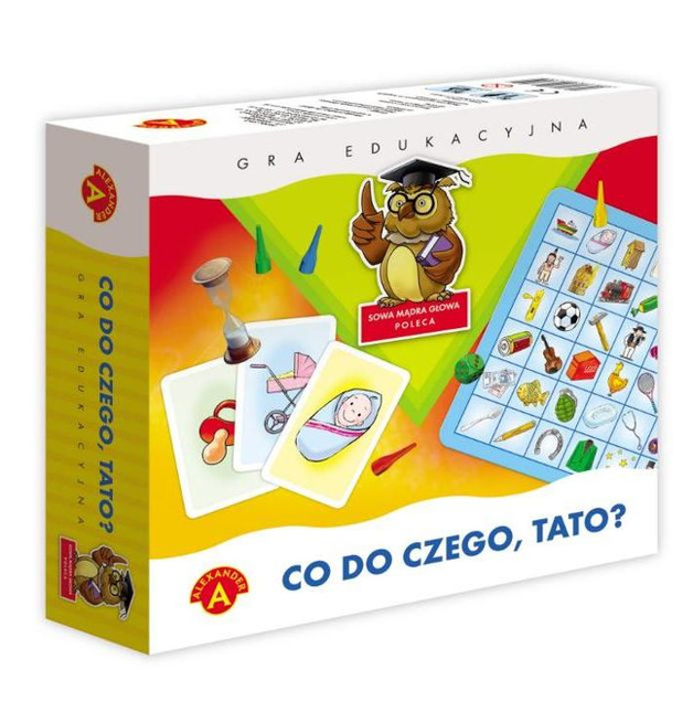 Zabawka Edukacyjna Co do czego tato