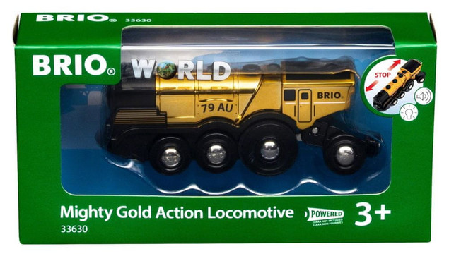 Lokomotywa Brio Mighty Gold Action 33630