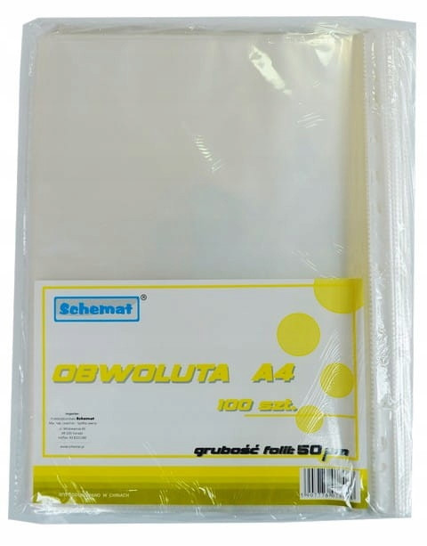 Obwoluta A4 50 mic 100 sztuk Schemat
